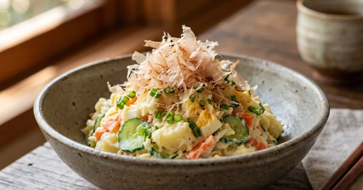 もう定番には戻れない！レンジで簡単、絶品「和風ポテトサラダ」の作り方