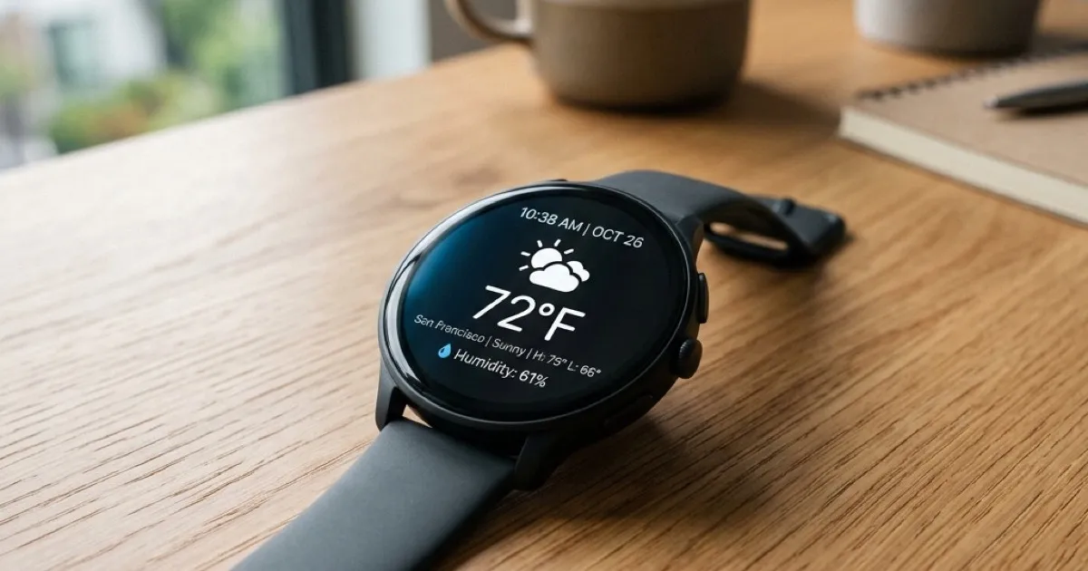 【Pixel Watch】文字盤に湿度を表示したい！「SimpleWeather」を使ってみた結果と、ちょっとした注意点