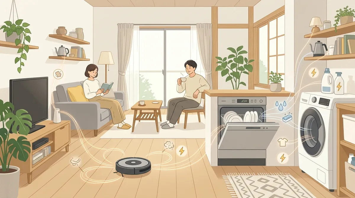 家事の量は「人数」ではなく「モノの数」で決まっていた