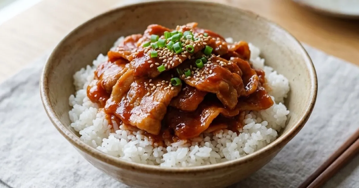 豚丼の具だけじゃない！ホットクックで作る「豚こまポークチャップ」がご飯に合いすぎる