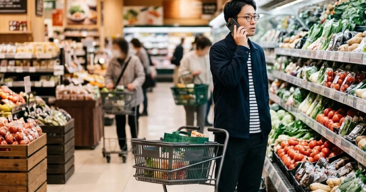 スーパーで妻とはぐれる問題、トランシーバーを買わずに解決した話