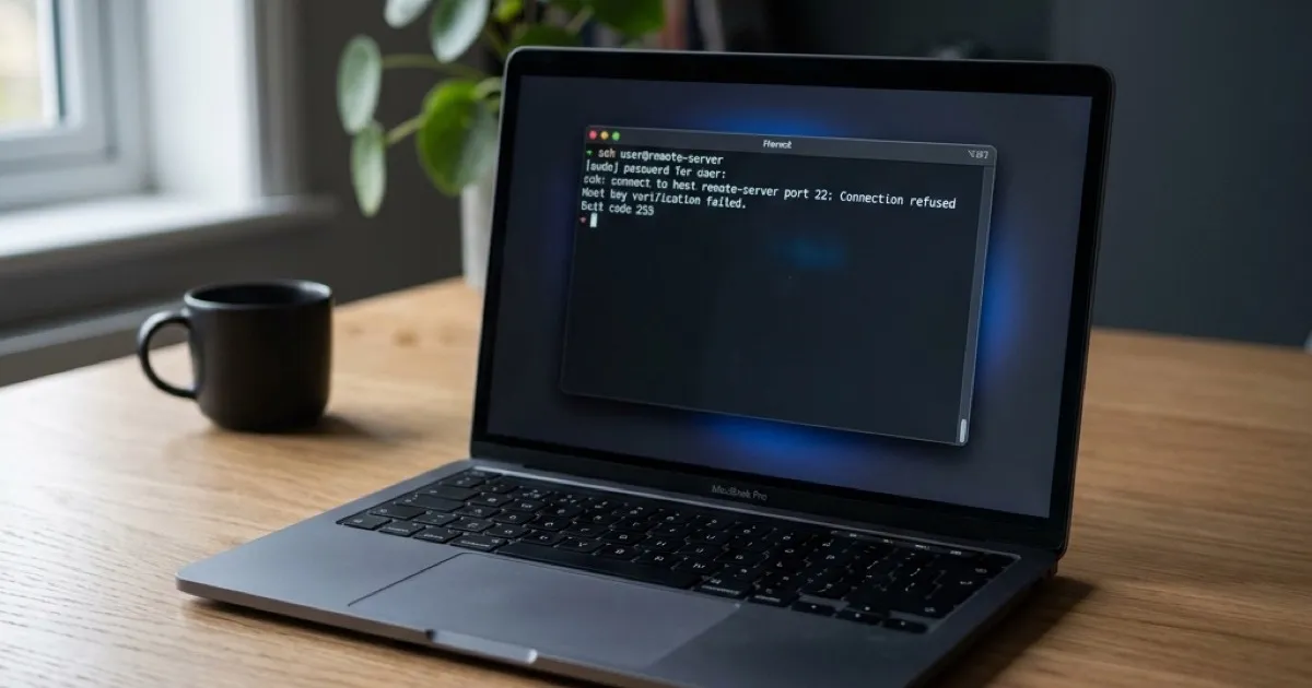 「ssh: Undefined error: 0」の犯人は、macOSの「ローカルネットワーク」権限だった