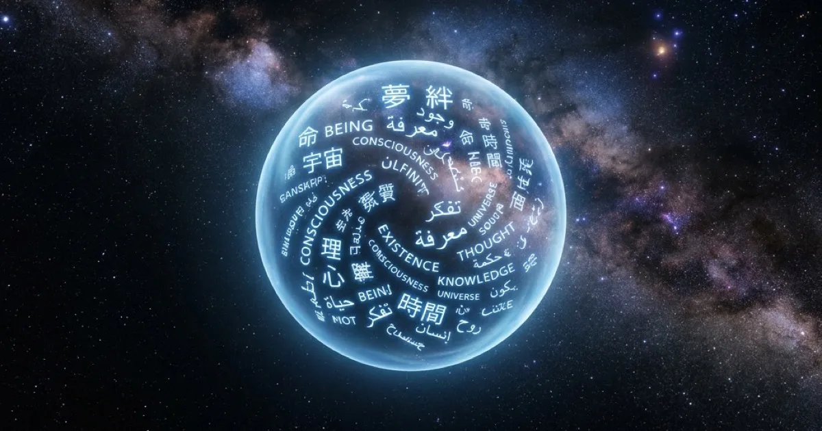 翻訳の仕組みを聞いていたら、宇宙に意味は必要かという話になった