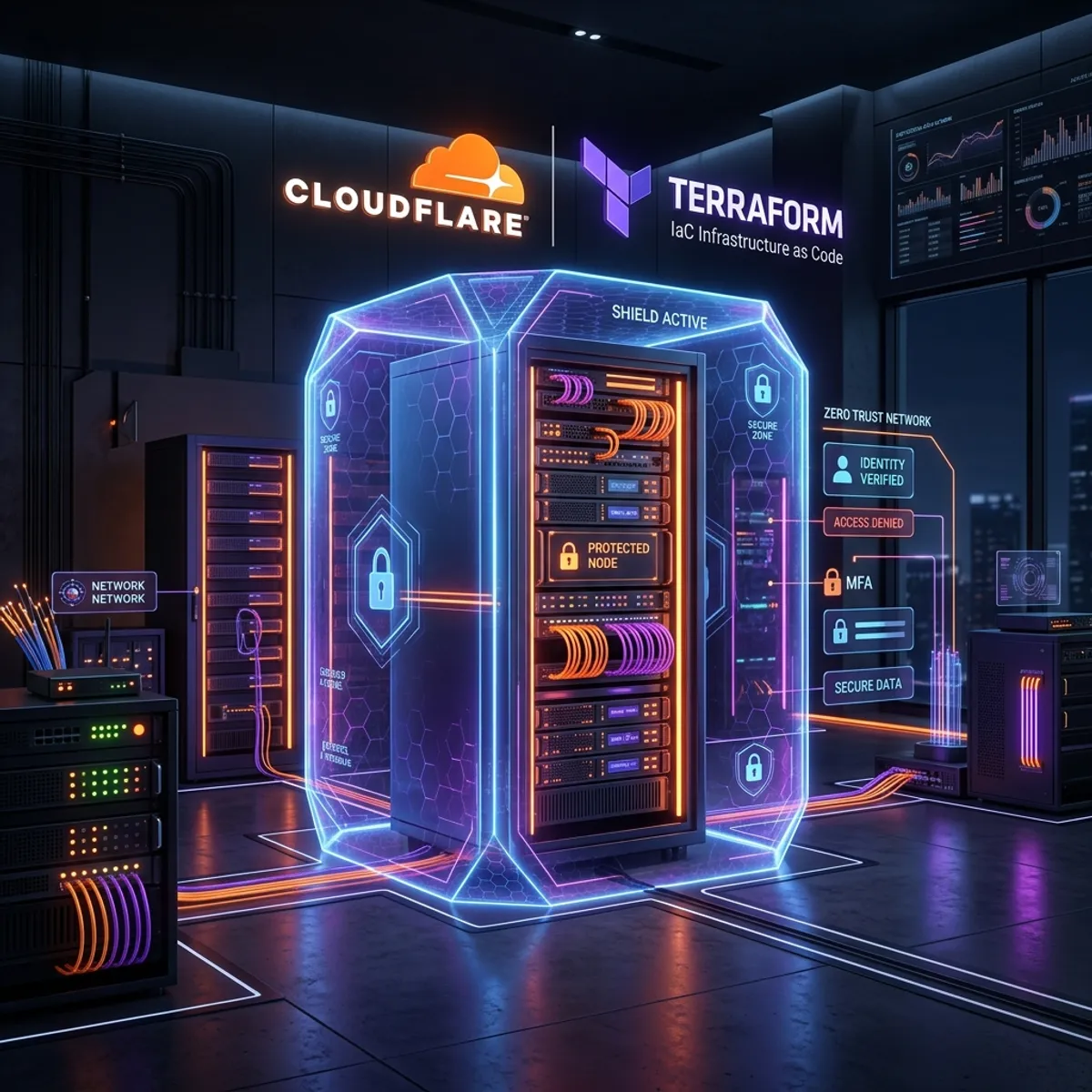 【脱VPN】自宅SwarmのWebサービスをCloudflare Access + Terraformでゼロトラスト化する