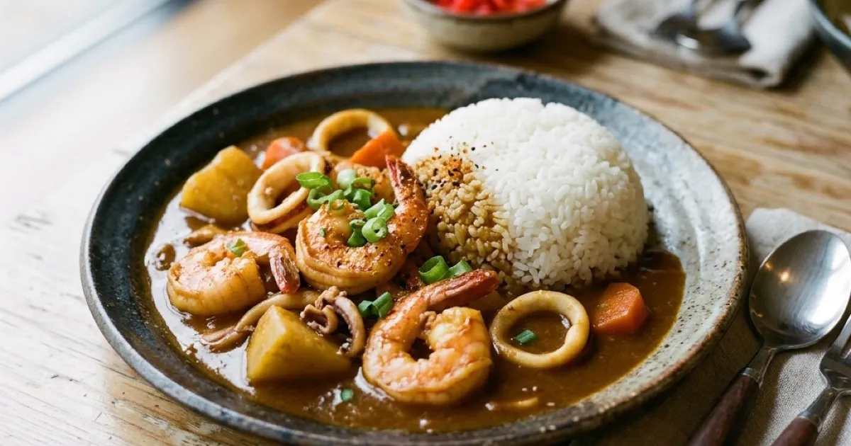 ホットクックで作る絶品シーフードカレー！水分の黄金比とプリプリに仕上げるコツ